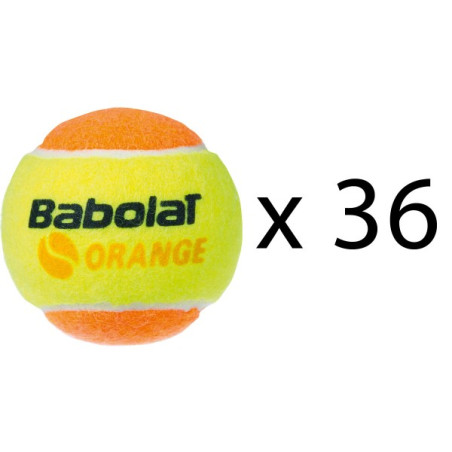 Recharge de 36 balles Orange Mini Tennis BABOLAT 