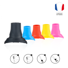 Bouchon Bâtons de marche GUIDETTI Padapt Rose 2