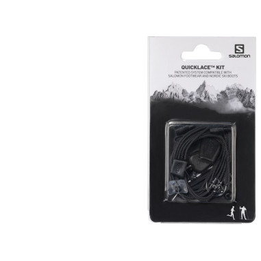 Lacets SALOMON Quicklace Kit Noir