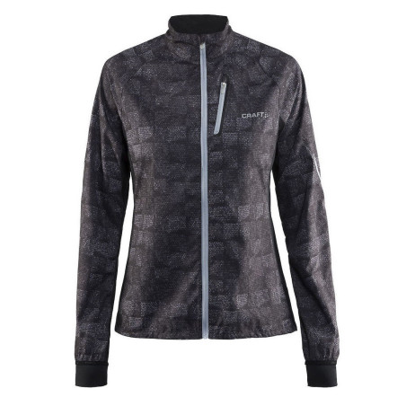 Veste Running CRAFT Femme Breakaway Noir / Gris AH 2017