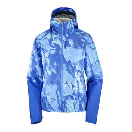 Veste Running SALOMON Femme BONATTI WP JKt Bleu PE 2022