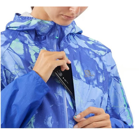 Veste Running SALOMON Femme BONATTI WP JKt Bleu PE 2022