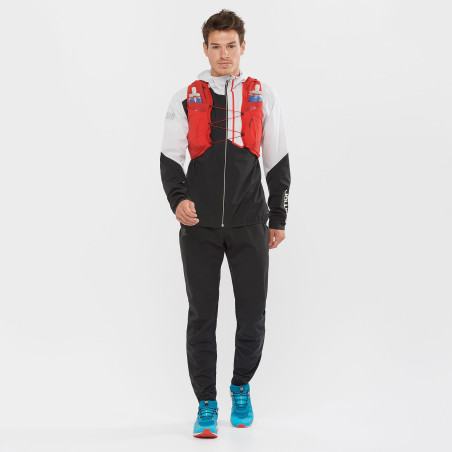 Veste Running SALOMON Homme BONATTI TRAIL WP Blanche / Noire AH 2021