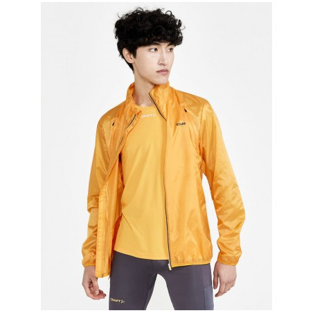 Veste Running CRAFT Homme PRO HYPERVENT JACKET Orange PE 2022