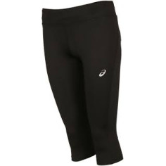Collant Running ASICS 3/4 SILVER KNEE TIGHT PERFORMANCE Noir