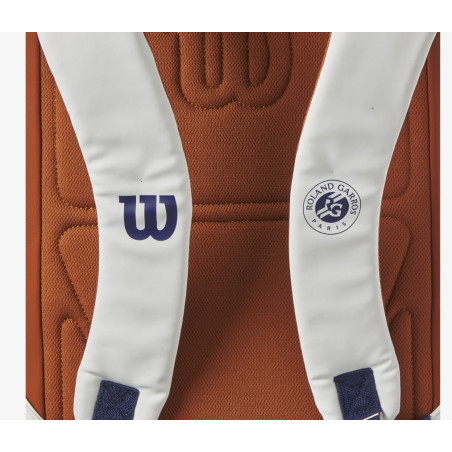 Sac à dos WILSON ROLAND GARROS SUPER TOUR Blanc 2023