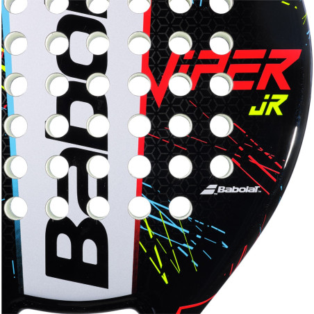 Raquette Padel Junior BABOLAT VIPER Noir / Rouge (300 g) 2022