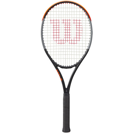  Raquette WILSON BURN 100 V4.0 Noir / Orange / Gris (300 g) 16x19 2020