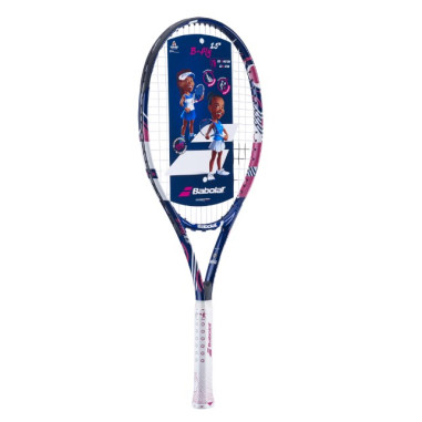 Raquette Junior BABOLAT B'FLY 25 Bleu / Rose /...