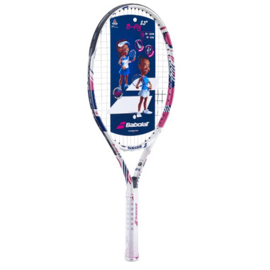 Raquette Junior BABOLAT B'FLY 23 Blanc / Rose /...
