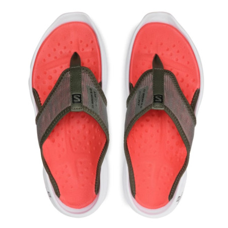 Claquettes SALOMON Homme RX Break 5.0 Saumon / Kaki