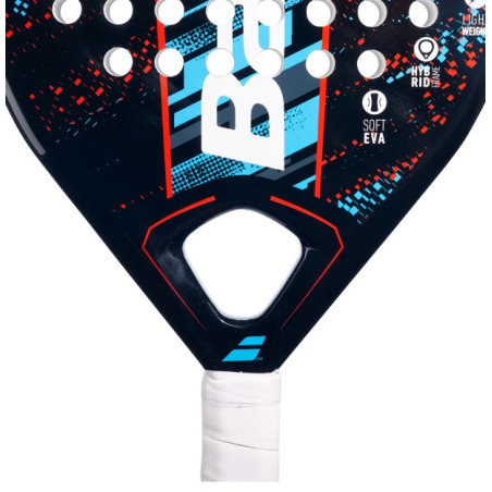 Raquette Padel BABOLAT REFLEX Noir / Bleu / rouge AH 2022