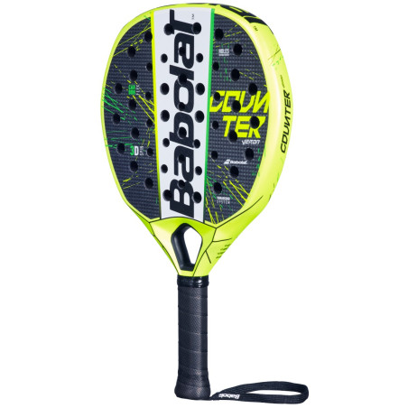 Raquette Padel BABOLAT COUNTER VERON Jaune / Noir (365 g) 2022