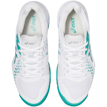 Chaussures ASICS Femme GEL-CHALLENGER 12 Toutes Surfaces Blanc / Bleu AH 2020