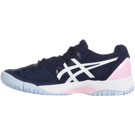 Chaussures ASICS Junior Fille Gel-Resolution 8 GS Marine / Rose PE 2020