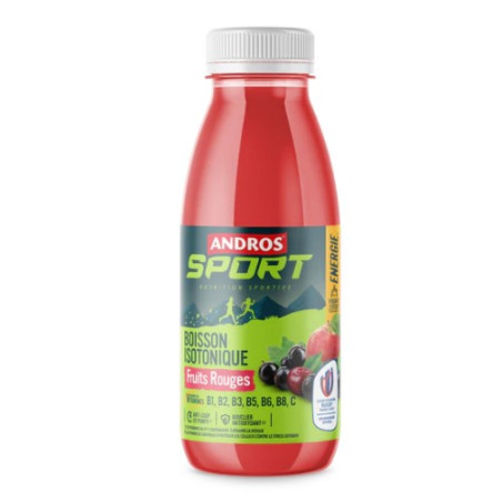Boisson Isotonique ANDROS SPORT Fruits Rouges 500ml