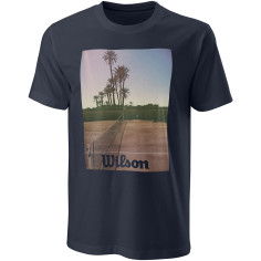 T-Shirt WILSON Homme SCENIC TECH Marine