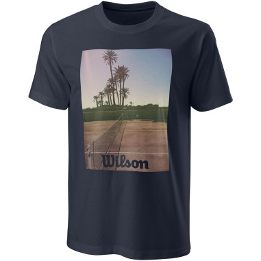 T-Shirt WILSON Homme SCENIC TECH Marine
