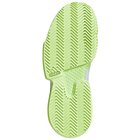 Chaussures ADIDAS Femme SoleMatch Bounce Toutes Surfaces Blanche / Anis