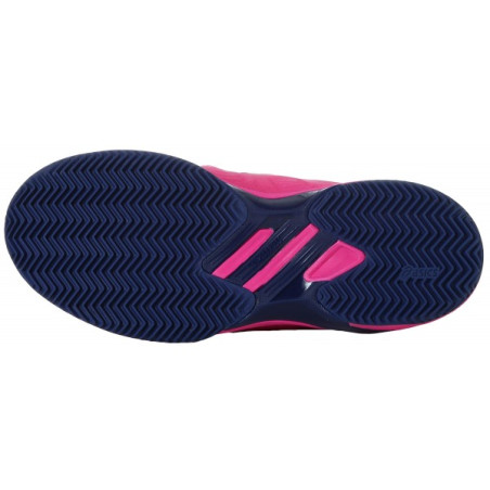 Chaussures ASICS Femme SOLUTION SPEED FF Terre Battue Rose / Marine