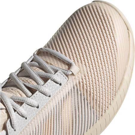 Chaussures ADIDAS Femme DEFIANT BOUNCE Terre Battue 2 Beige