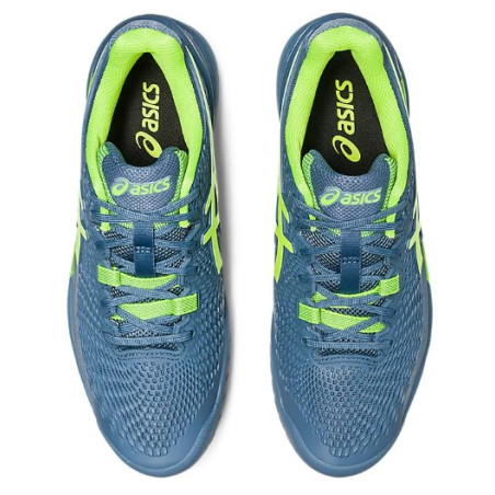 Chaussures ASICS Homme GEL-RESOLUTION 9 Toutes Surfaces Gris / Vert PE 2023