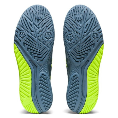 Chaussures ASICS Homme GEL-RESOLUTION 9 Toutes Surfaces Gris / Vert PE 2023