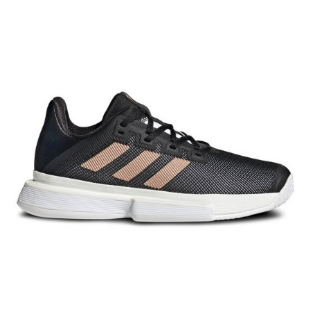 Chaussures ADIDAS Femme SoleMatch Bounce Noir / Or / Blanc AH 2020