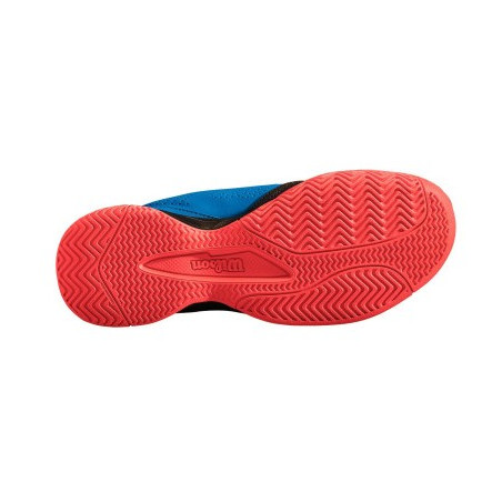 Chaussures WILSON Junior Kaos Comp Bleu / Noir / Corail AH 2019