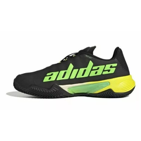 Chaussures ADIDAS Homme BARRICADE Terre Battue Noir / Vert / Jaune AH 2022
