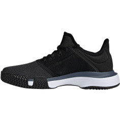 Chaussures ADIDAS Junior SoleCourt xJ  Noir / Blanc PE 2019 2