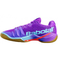 Chaussures BABOLAT Femme Indoor Shadow Tour Violet / Bleu... 2