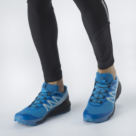 Chaussures Running SALOMON Homme SENSE RIDE 4 Bleu Ciel AH 2021