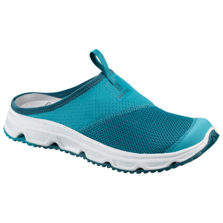 Claquettes SALOMON Femme RX SLIDE 4.0 Turquoise / Blanc