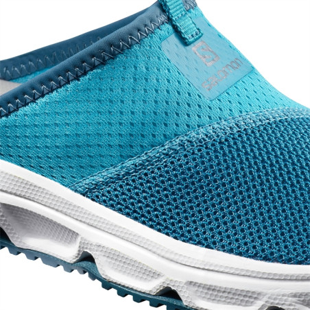 Claquettes SALOMON Femme RX Slide 4.0 W Turquoise / Blanc PE 2019