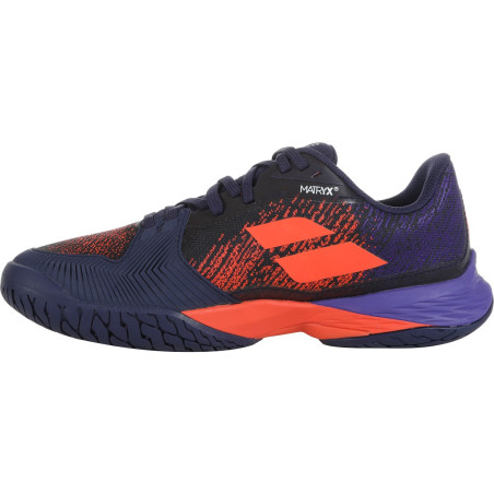 Chaussures BABOLAT Homme JET MACH 3 Toutes Surfaces Violet / Orange AH 2021