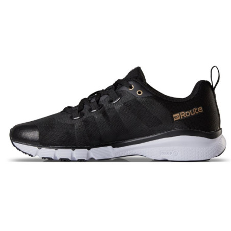 Chaussures Running SALMING Femme EnRoute2 Noir / Or AH 2019