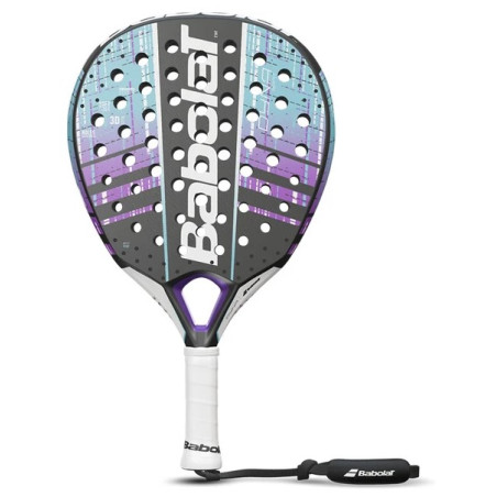 Raquette Padel BABOLAT DYNA SPIRIT Bleu / Violet / Noir (335 g) 2023