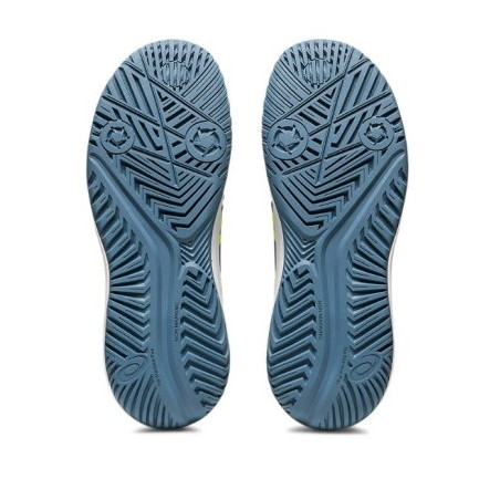 Chaussures ASICS Junior GEL-RESOLUTION 9 Toutes Surfaces Gris / Vert 2023