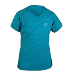 T-Shirt Running RAIDLIGHT Femme LAZER ECODRY Turquoise AH...