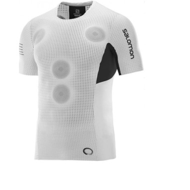 T-Shirt Running SALOMON Homme S/LAB NSO Blanc /...