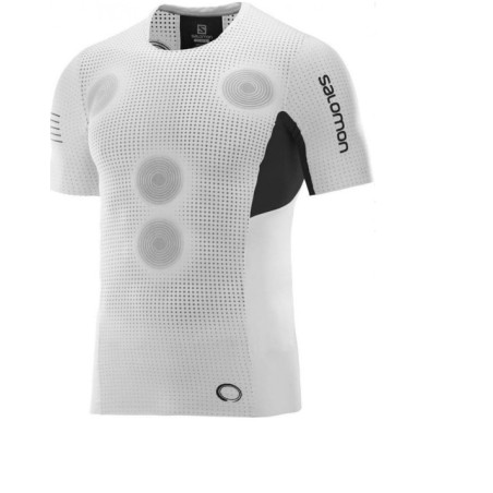 T-Shirt Running SALOMON Homme S/LAB SENSE Tee Noir/ Blanc PE 2019