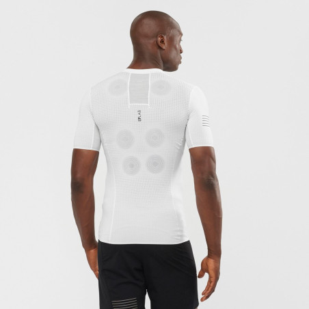 T-Shirt Running SALOMON Homme S/LAB SENSE Tee Noir/ Blanc PE 2019