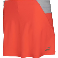 Jupe BABOLAT Fille PERFORMANCE Grise / Corail