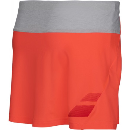 Jupe BABOLAT Fille Skirt Performance Rouge Corail 