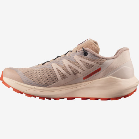 Chaussures Running SALOMON Femme SENSE RIDE 4 Saumon / Orange AH 2021