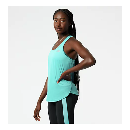 Débardeur Running NEW BALANCE Femme ACCELERATE TANK Turquoise PE 2022