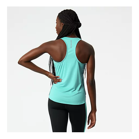 Débardeur Running NEW BALANCE Femme ACCELERATE TANK Turquoise PE 2022