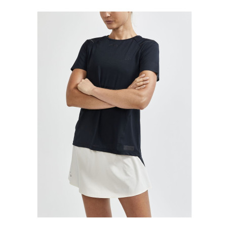 T-Shirt Running CRAFT Femme PRO HYPERVENT Noir AH21