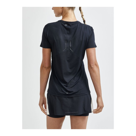 T-Shirt Running CRAFT Femme PRO HYPERVENT Noir AH 2021